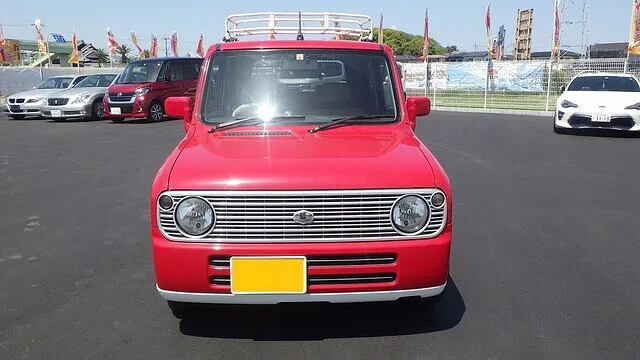 スズキ　ラパンＨＥ21Ｓ　車検事例　大阪府泉佐野市