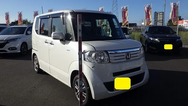 ホンダ　NーBOX　前周り事故　ボンネット　フロントバンパー　ヘッドライト　フェンダー　交換　鈑金塗装修理　車修理　泉佐野　泉州　カーサービスシンワ