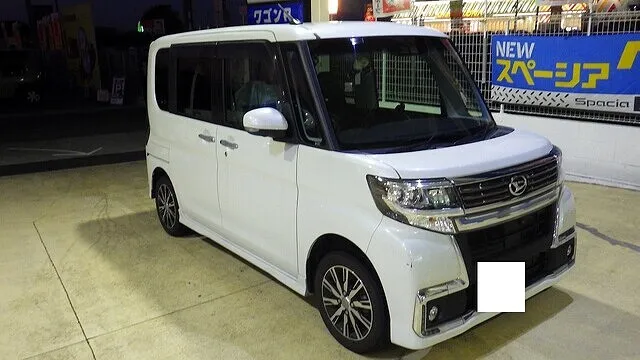 タント　フロントバンパー、リアバンパー　キズヘコミ　　泉佐野　