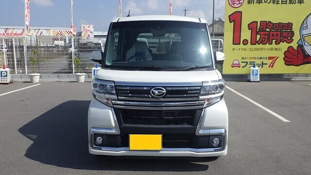 ダイハツ　タント　車検整備　ワイパーゴム交換　泉佐野市　貝塚市　