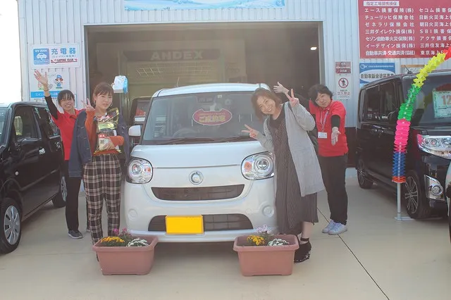 カーリース　フラット7でダイハツ　キャンバス　泉佐野市