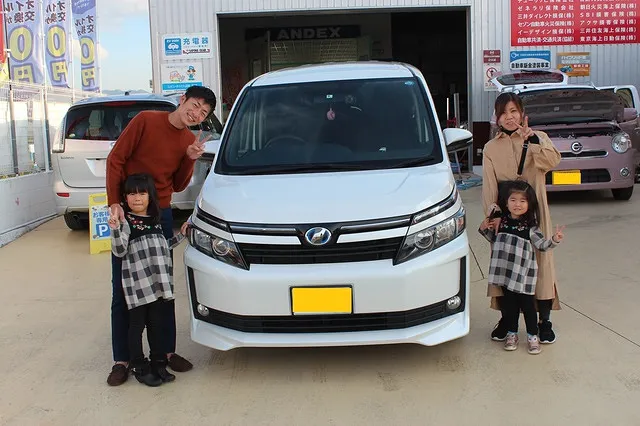 中古車新型ヴォクシーを購入のI様　泉佐野市