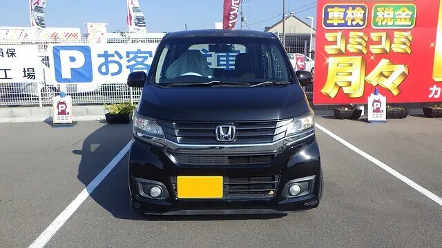ホンダ　N-WGN　ルーフ　塗装剝げ　鈑金塗装　泉佐野市