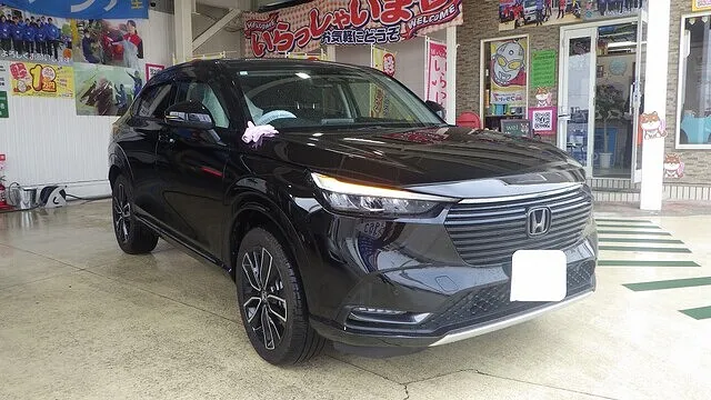 ホンダ　ヴェゼル　リアゲート　リアバンパ　鈑金塗装　泉佐野市