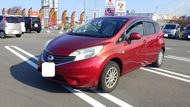 ニッサン　ノート　左フロントドア　左リアドア　貝塚市からご来店