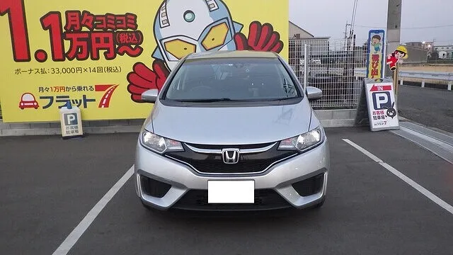 ホンダ　フィット　左リアドア　左ロッカー　左クォーター　泉南市