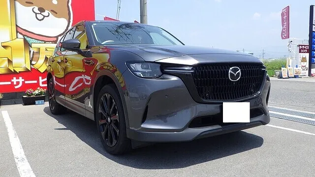 マツダ　CX-60　フロントバンパー　ホイール　鈑金　塗装　修理