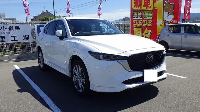 マツダ　CX-5　フロントバンパー　左アーチモール　ロアバンパー