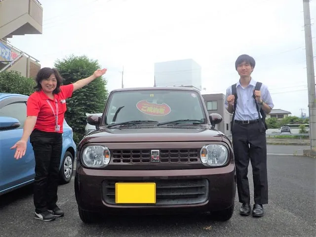 「ホームページで当店の中古車を見つけていただきご購入のY様」