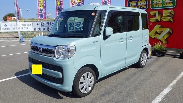 マツダ　フレアワゴン　左フロントドア　左ロッカーパネル　鈑金