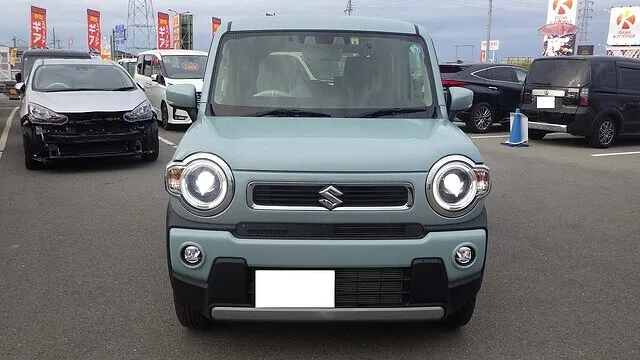 スズキ　ハスラー　右クォーター　リアゲート　鈑金　塗装