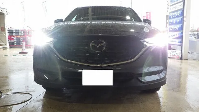 マツダ　CX-8　左リアドア　鈑金　塗装　泉佐野市　岸和田市