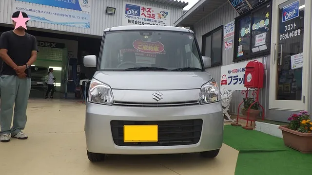 「当店中古車のスズキスペーシアをご購入のS様」