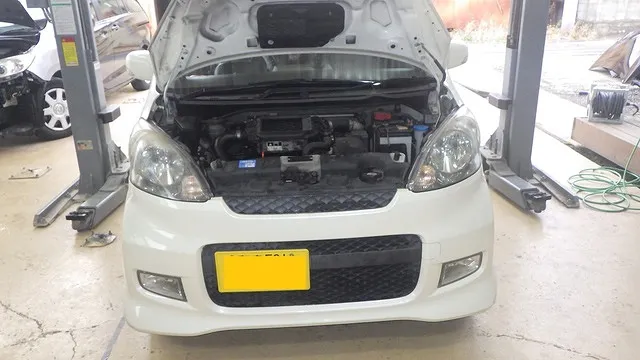「ホンダライフの修理事例　泉佐野市　カーサービスシンワ」