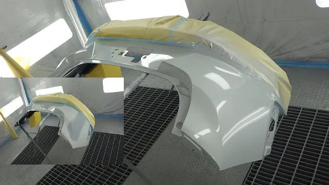 泉佐野市　マツダ　CX-3　板金修理の事例