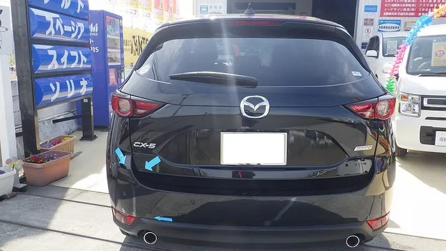 マツダ CX-5　キズ凹み 鈑金塗装 阪南市よりご来店