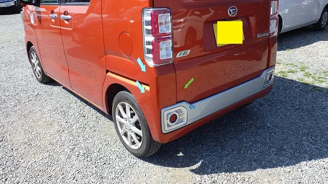 保険会社様よりご紹介　ウェイク　阪南市　車修理
