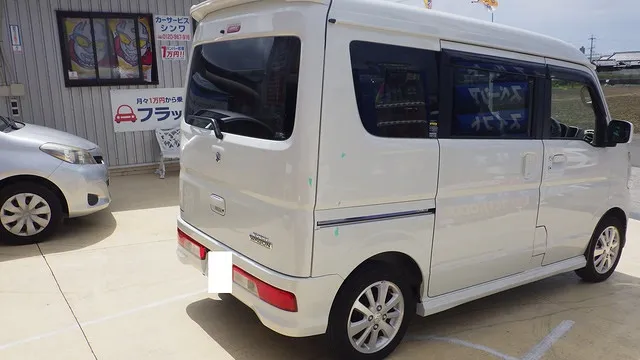 スズキ エブリーワゴン　キズ修理事例　堺市中区