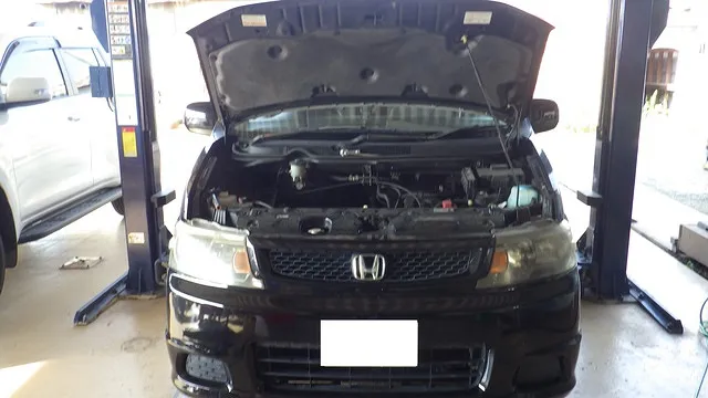ホンダ　ステップワゴン　車検事例　貝塚市