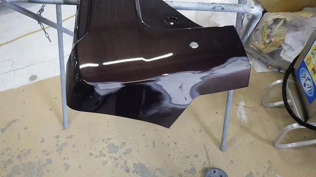 ダイハツタントのリアバンパーの修理　泉佐野市