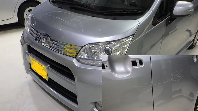 「泉南市からお越しのI様　お車にｷｽﾞをつけられたとご来店」