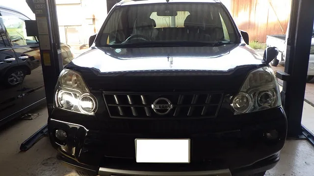 日産　X-TRAIL　NT31　車検修理事例　泉佐野