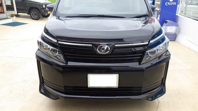 トヨタ　ヴォクシー　車検修理事例　泉南　田尻町