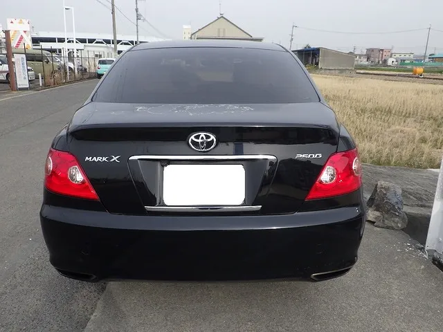 トヨタ　マークX　バックドア　ゲート　クリアはげ　塗装めくれ　大阪　泉州　泉佐野　貝塚　岸和田　堺　泉南　阪南　岬　カーサービスシンワ