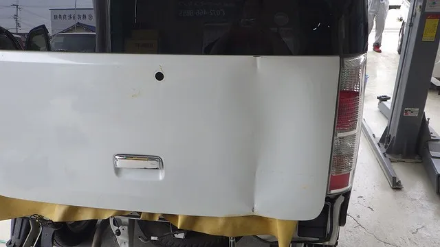 「エブリーの修理事例　泉佐野市よりご来店」