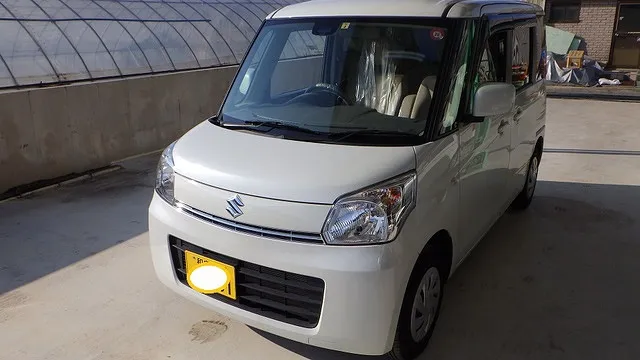 「車検でお越しのS様　ｽﾍﾟｰｼｱの車検」