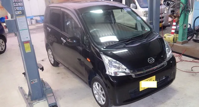 ｢板金修理で入庫され車検も入庫のH様」
