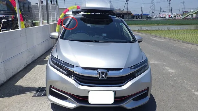 ホンダ　シャトル　リアバンパー　ピラー　鈑金塗装修理　台風被害　南大阪　泉州　堺　岸和田　貝塚　泉佐野　カーサービスシンワ