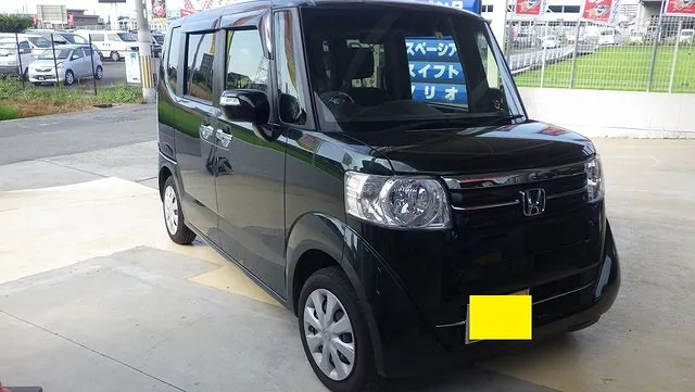 ホンダ　N-BOX　車検整備　ブレーキパッド交換　バッテリー交換　泉佐野市　貝塚市　阪南市　泉南市