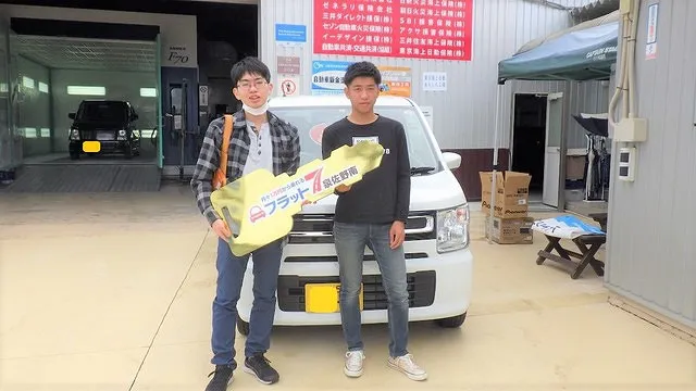 スズキ　ワゴンRを新車で購入していただきました！　熊取町より