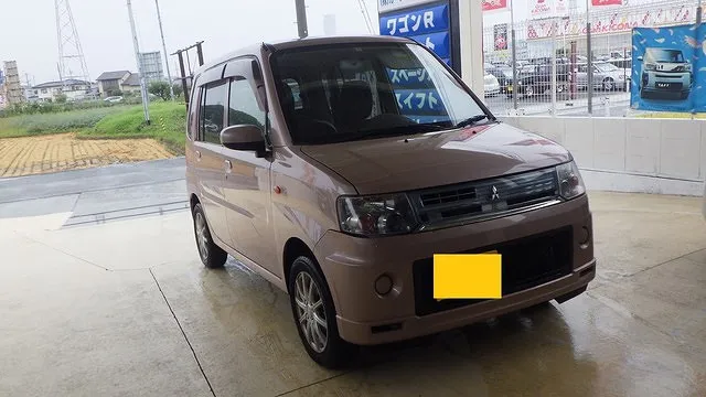三菱　トッポ　車検整備　ブレーキパッド交換　ワイパーゴム交換　泉佐野市　貝塚市　泉南市　阪南市