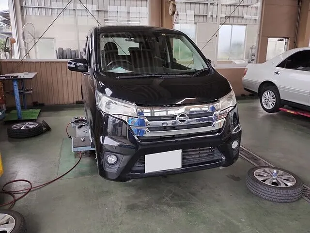 日産デイズ　ブレーキフルード漏れ修理　車検整備