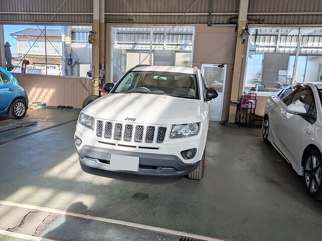 ジープ　コンパス　エンジン不調修理