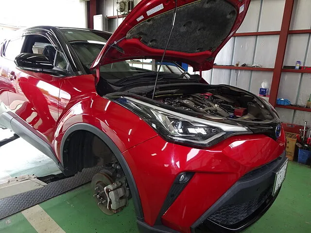 つくば　車検　C-HR　エンジンオイル交換