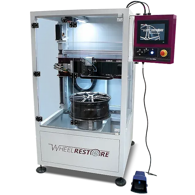 ホイールのリペア