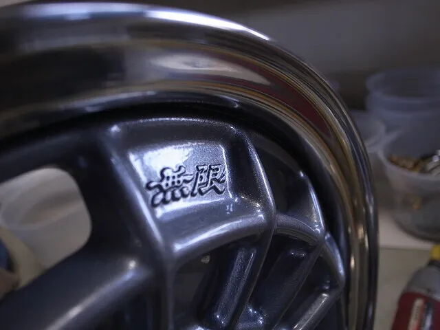 神奈川県 廃盤 無限ホイール レストア ホンダ ビート｜ホイール再塗装