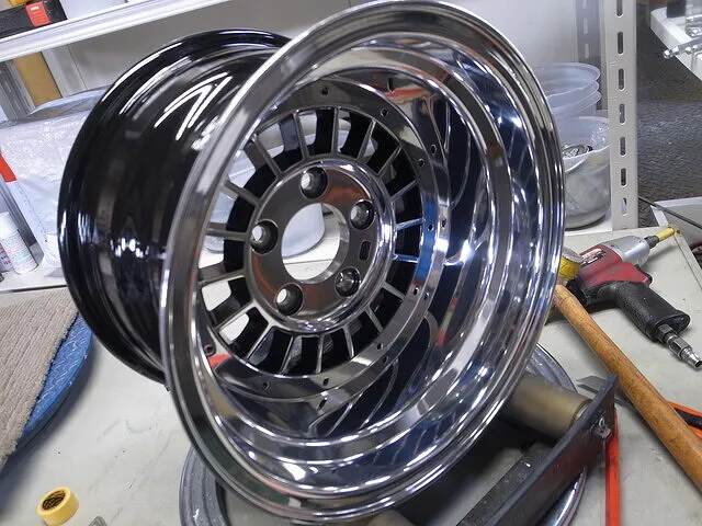 RPMホイール 10インチ 廃盤 自家塗装 直〇 神奈川県 廃盤 無限ホイール レストア ホンダ ビート｜ホイール再塗装
