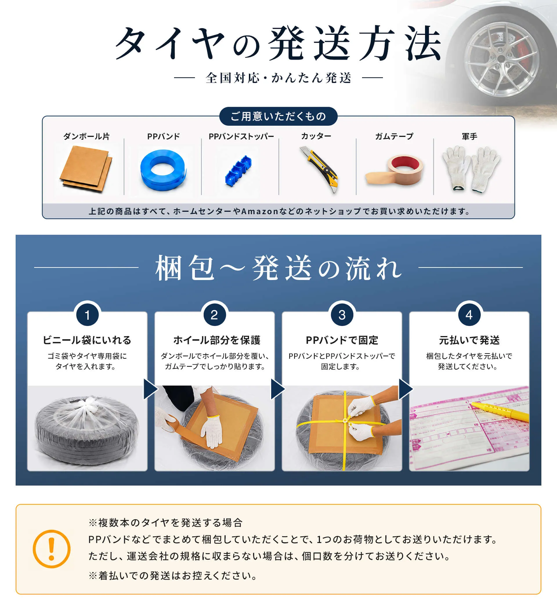 福岡県 ロティフォーム ホイール再生｜ポリッシュ加工・ブラック塗装