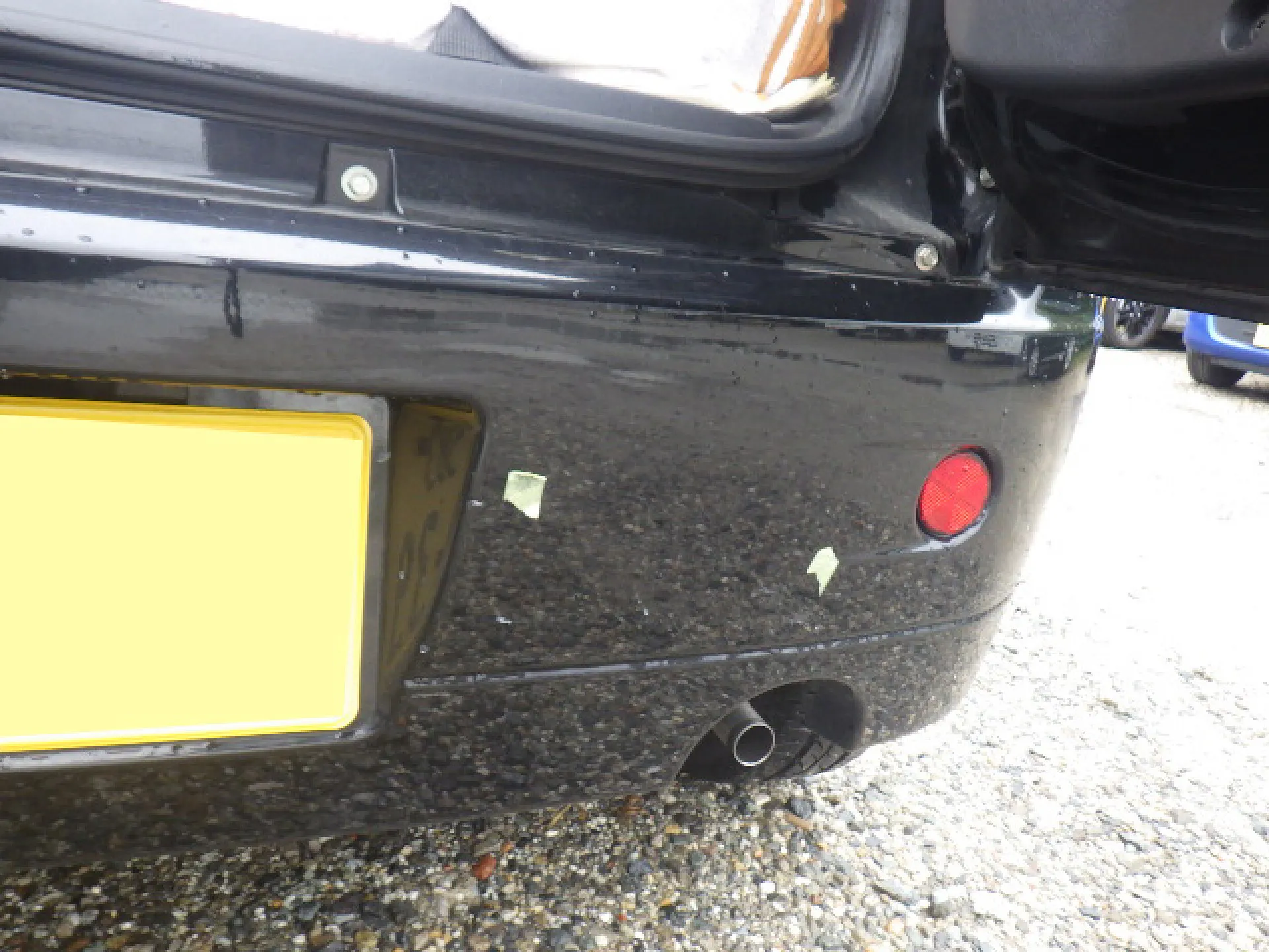 堺市 鈑金塗装 | トッポ バンパーフェースのキズ修理