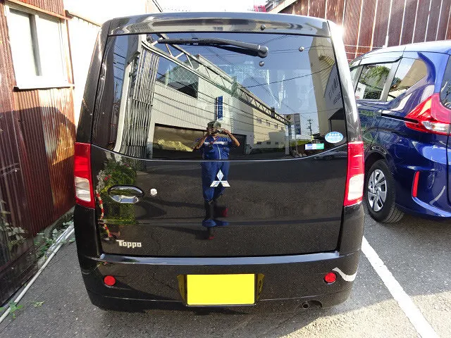 堺市 鈑金塗装 | トッポ バンパーフェースのキズ修理