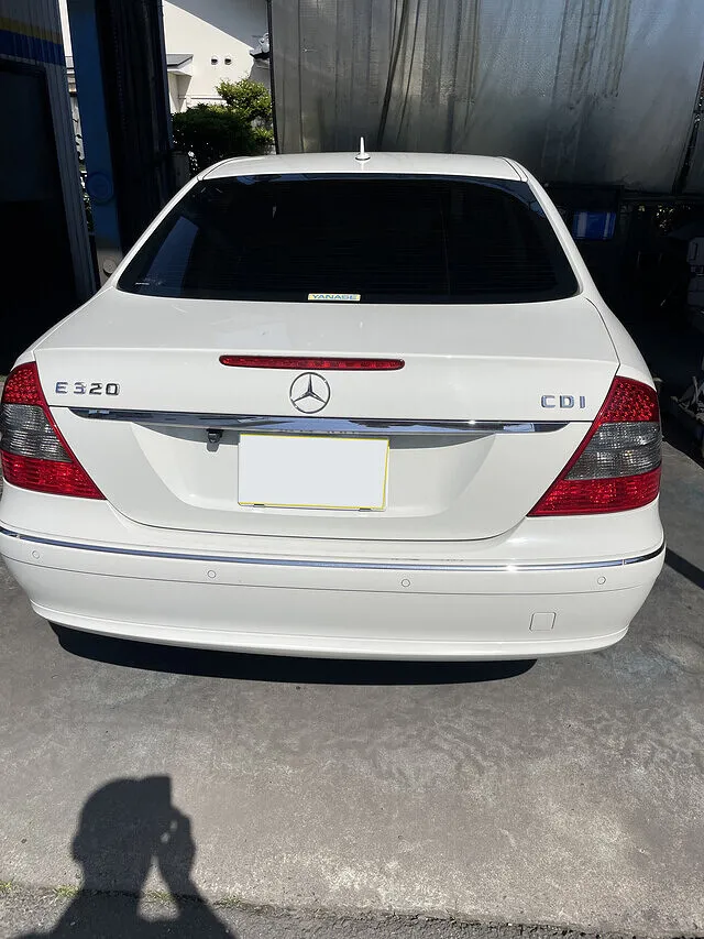 大津市　異音修理　ゴロゴロ音　ベンツ W211　フロントハブベアリング交換｜輸入車修理