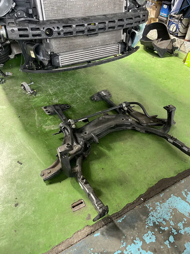 敦賀市　足回り異音修理　ゴトゴト音　MINI R56　ブッシュ交換｜車修理