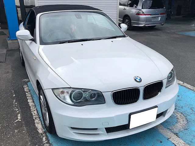ブレーキ修理　BMW 120i　輸入車修理　高島市