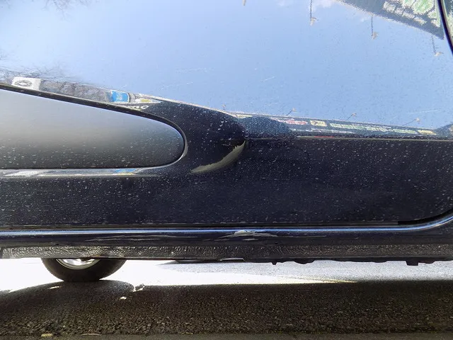 高崎市　板金塗装　トヨタ シエンタ　左サイドシル修理