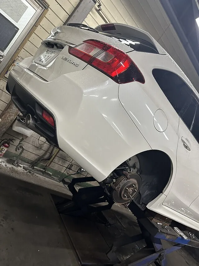 レガシーフロントパッド交換