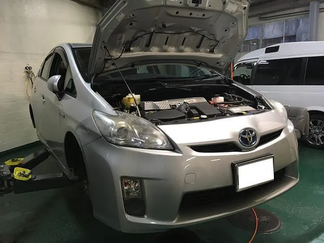 2018/6/21作業実績　トヨタ　プリウス　H21年式　車検・整備